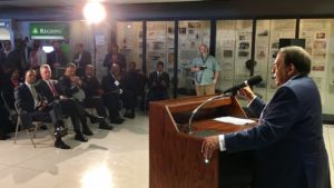Dr. King's Last Flight historical marker dedication ceremony