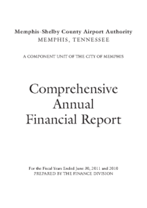 2011 Annual Comprehensive Financial Report