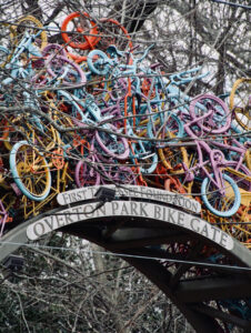 "Bike Sculpture" by Natalia Ramos, Bartlett High School