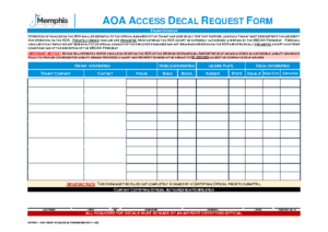 AOA Access Decal Form (CS Fm 01)