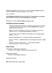 June 2021 Board Meeting Agenda