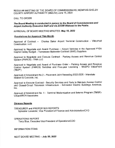 June 2023 Board Meeting Agenda