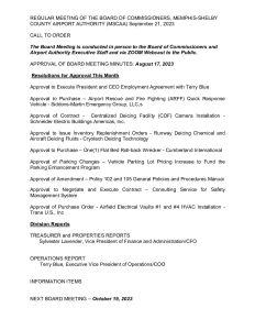 September 2023 Board Meeting Agenda